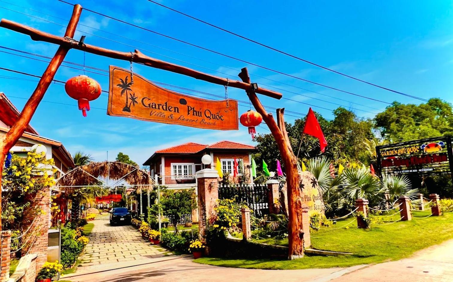 Hotel Garden Phú Quốc Exterior foto
